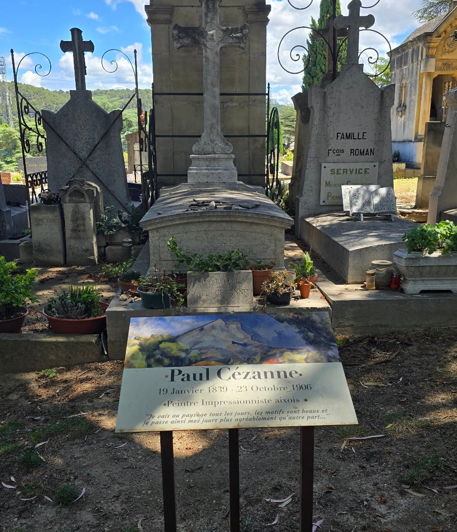 Tombe de Paul Cezanne : Cimetière Saint-Pierre 1