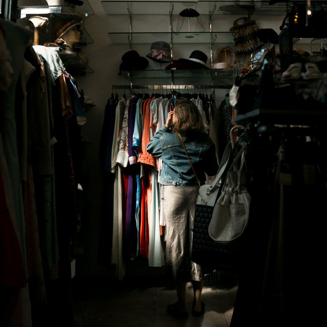 Vente de vêtements de seconde main 1