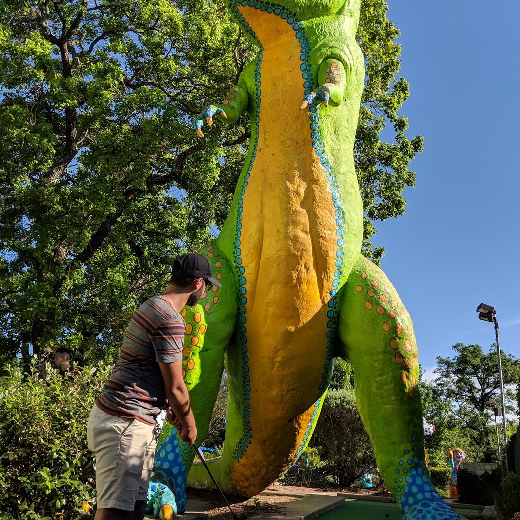 Peter Pan Mini-Golf 1