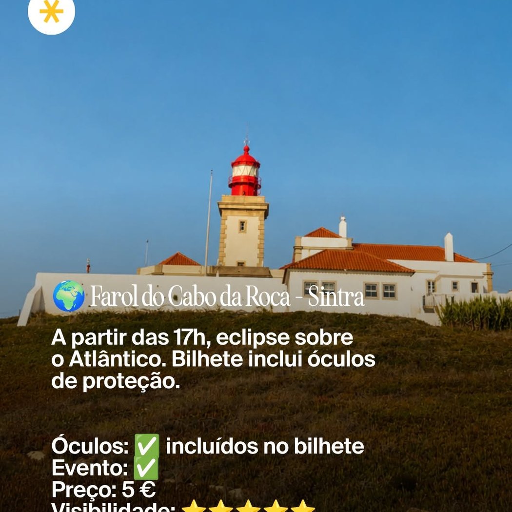 Observação do eclipse solar 1