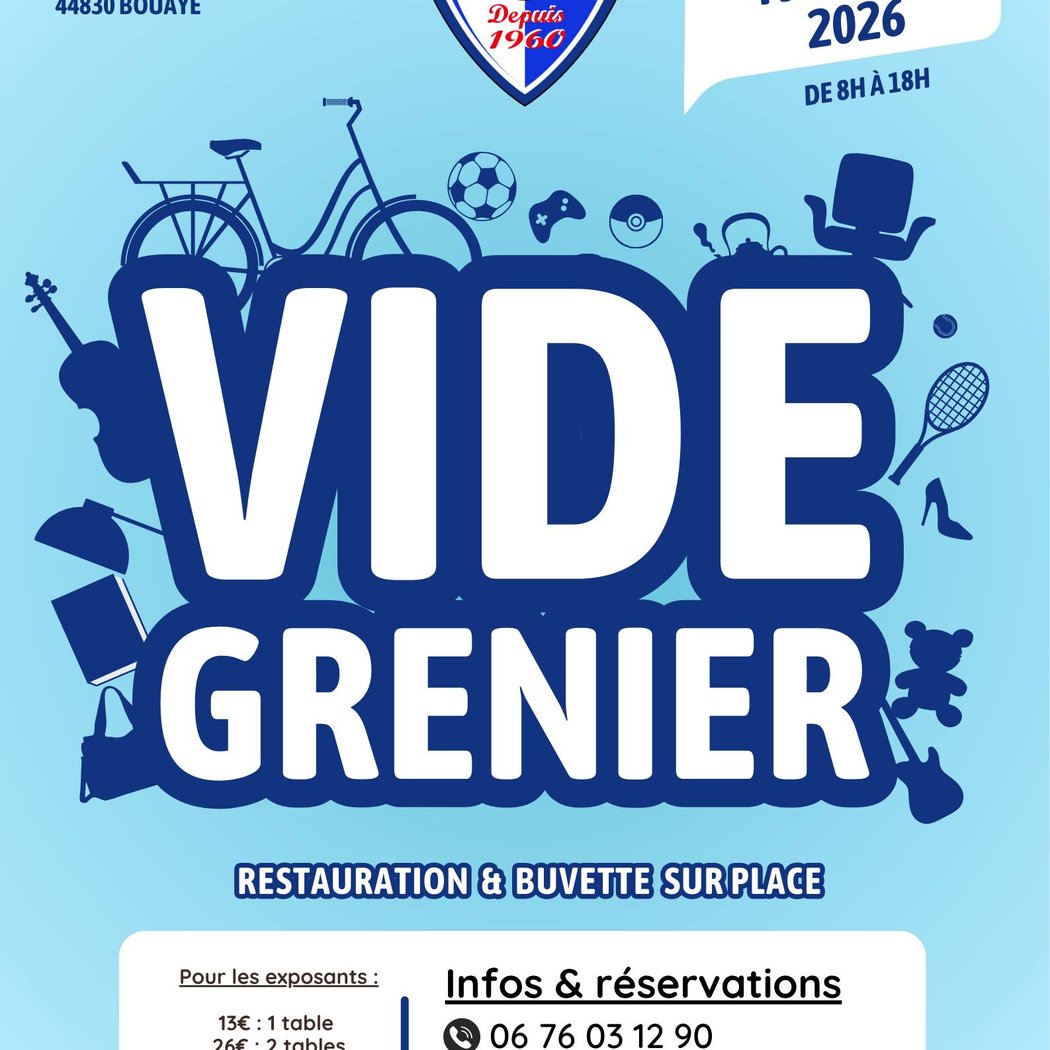 Vide Grenier du FC Bouaye 1