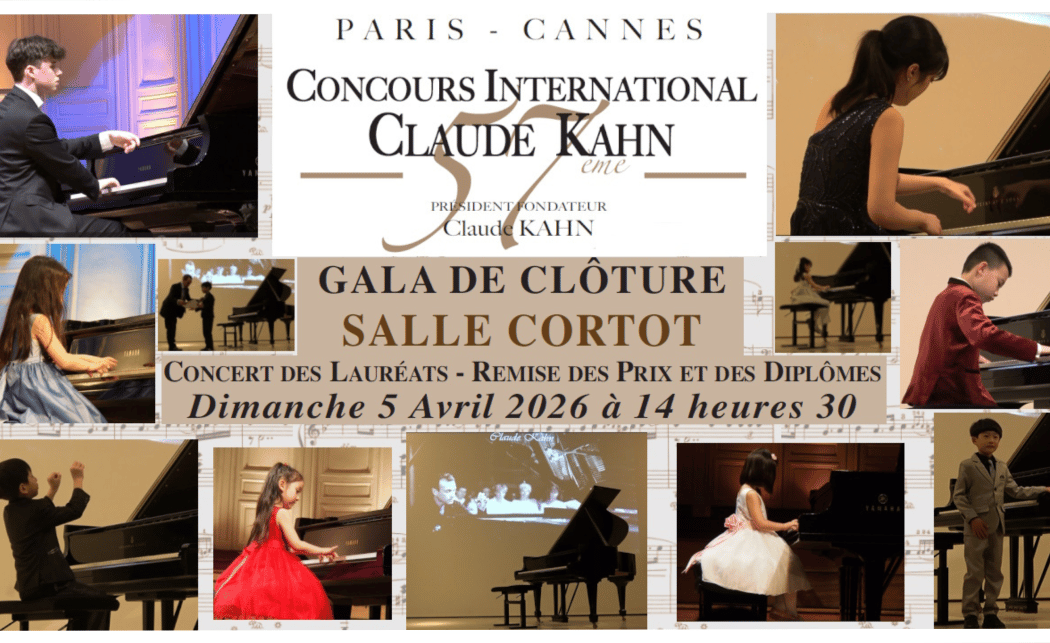 Gala de clôture du Concours International Claude Kahn 1