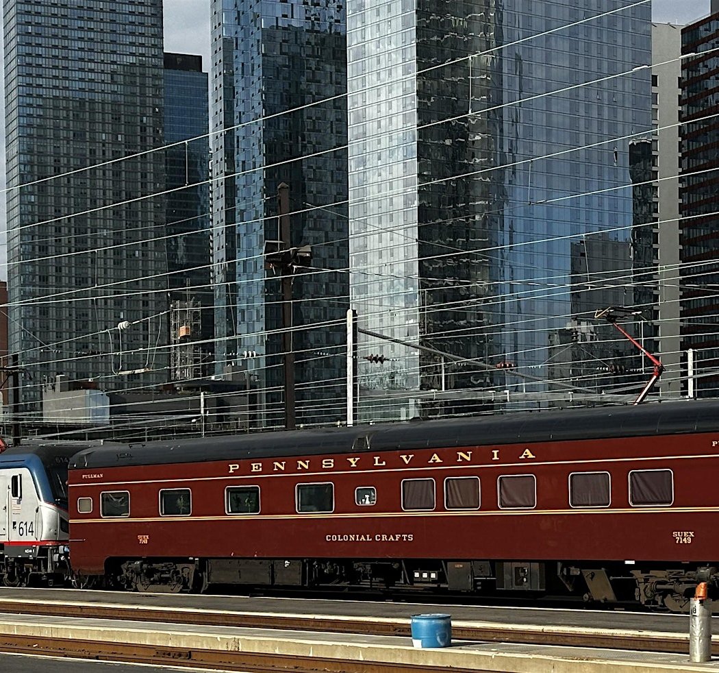 Ride Historic Pullman Train Car between New York City and Albany