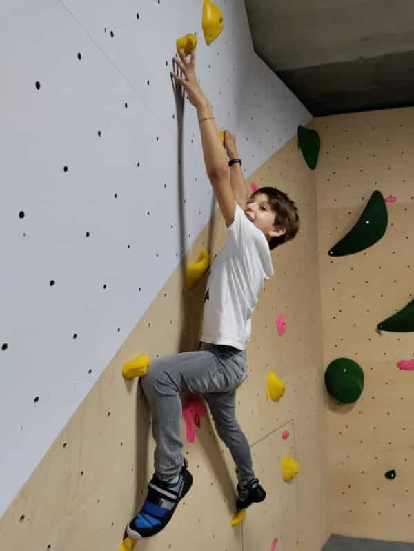 Cours d’escalade enfant 1