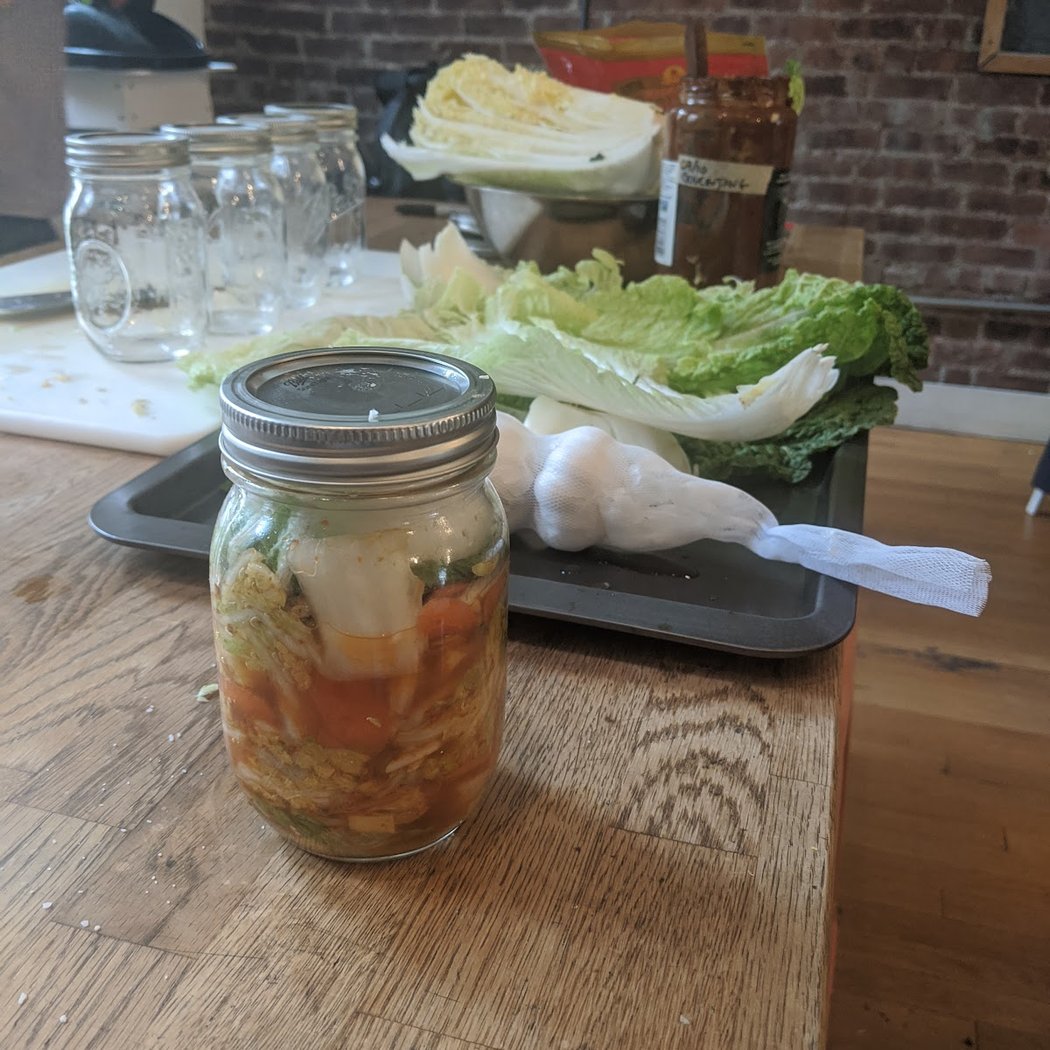 Intro to Fermentation: Kimchi 1