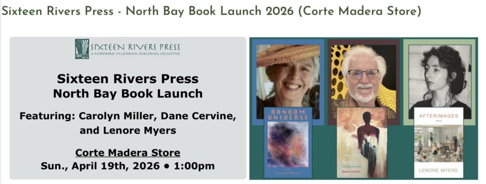 Sixteen Rivers 2026 North Bay Book Launch 1