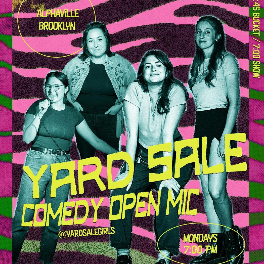 Yard Sale Comedy Open Mic 1