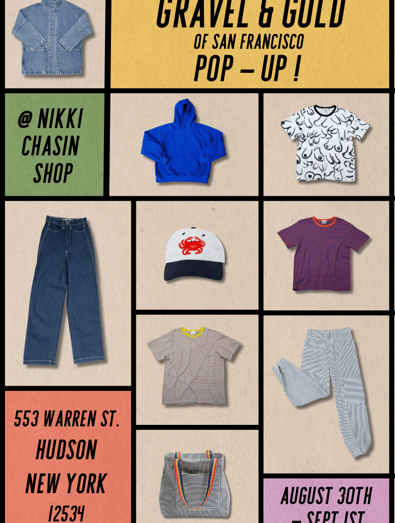 Gravel & Gold Pop Up 1