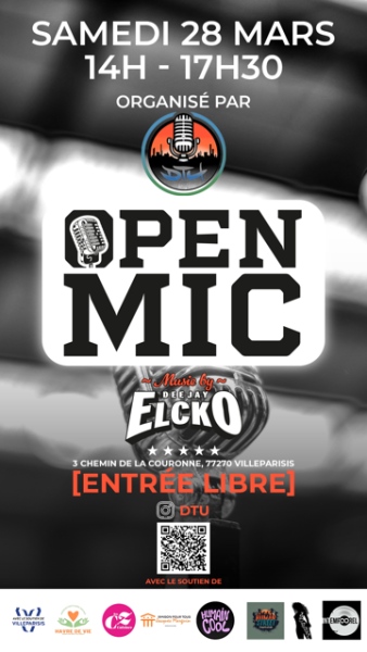 Open Mic DTU (Détecteurs de Talents Urbains) 1