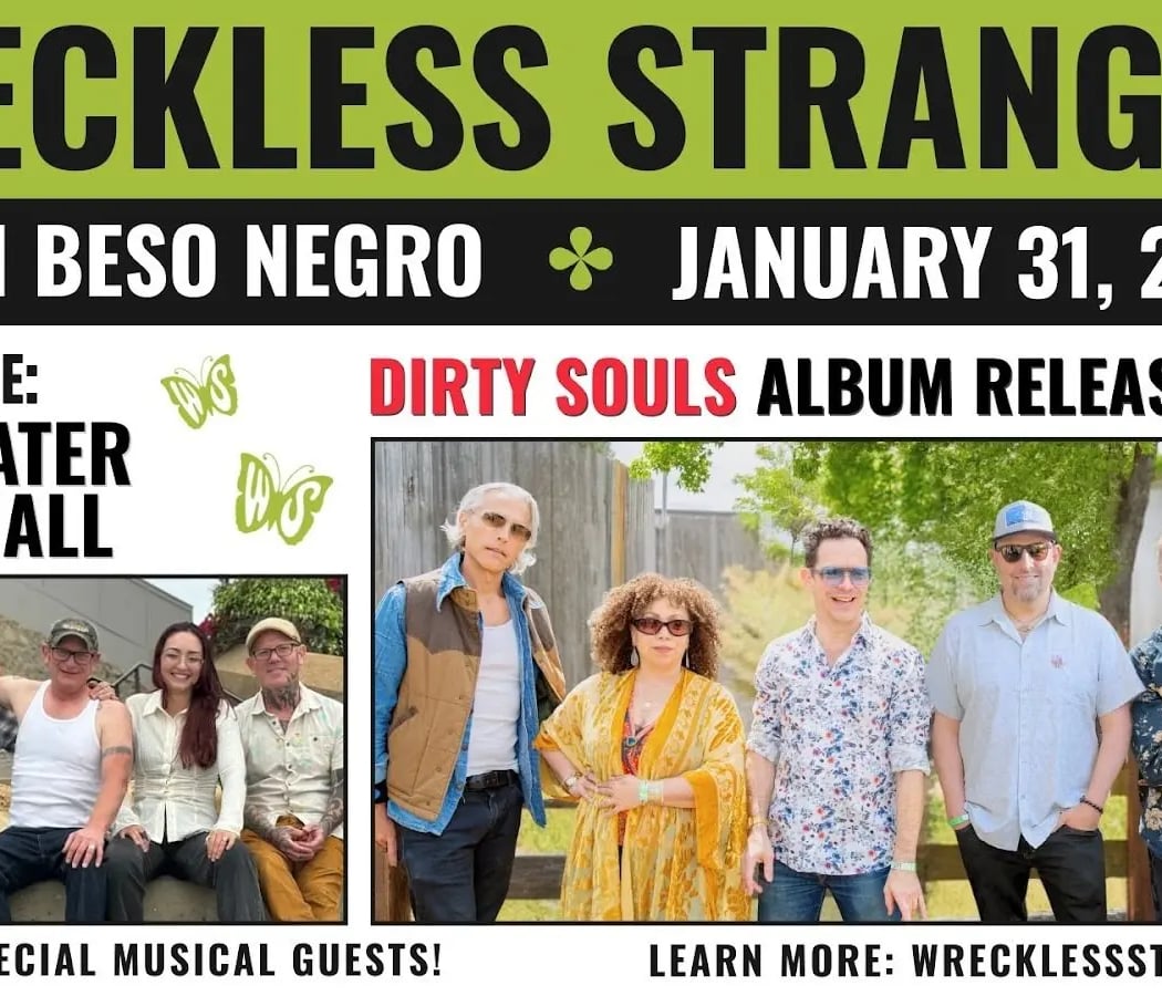 Wreckless Strangers Album Release Party with Beso Negro 5