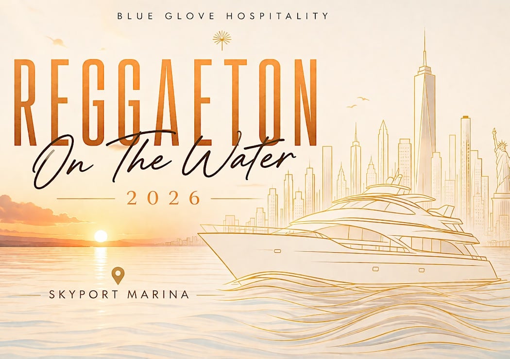 #1 REGGAETON ON THE WATER 2026 (Hookah + Open Bar!)