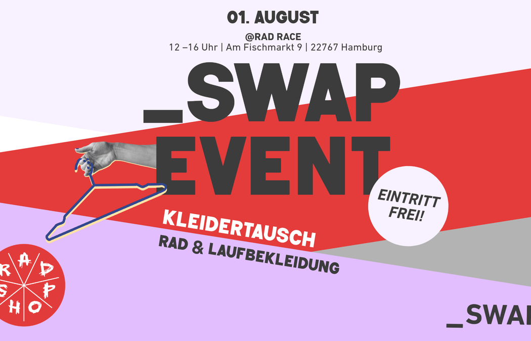 Kleidertausch-Event für Rad- & Laufbekleidung bei RadRace 1