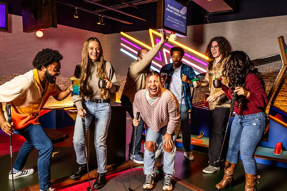 Tech-Infused Mini Golf & Socializing 1