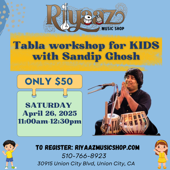 Tabla Workshop for Kids with Sandip Ghosh 1