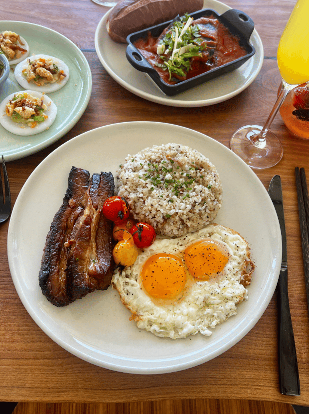 Brunch at Slanted Door 1