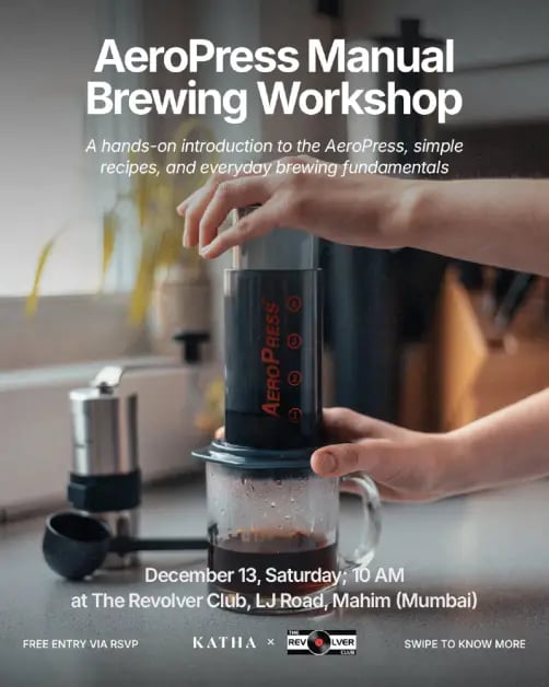 AeroPress Manual Brewing Workshop 1