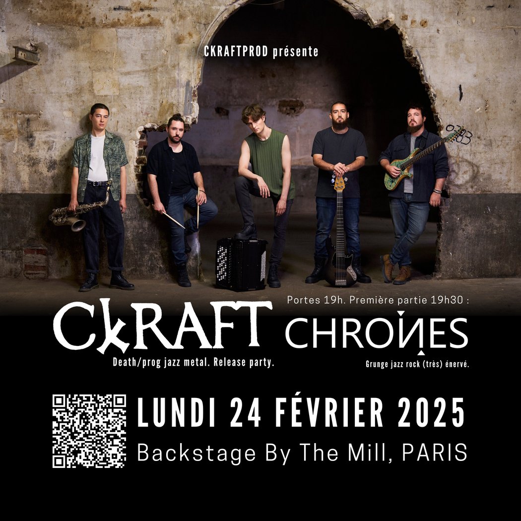 RELEASE PARTY // CKRAFT + Chrones 1