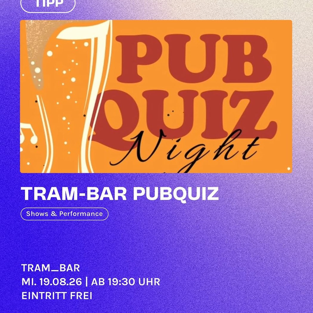 TRAM-BAR PUBQUIZ 1