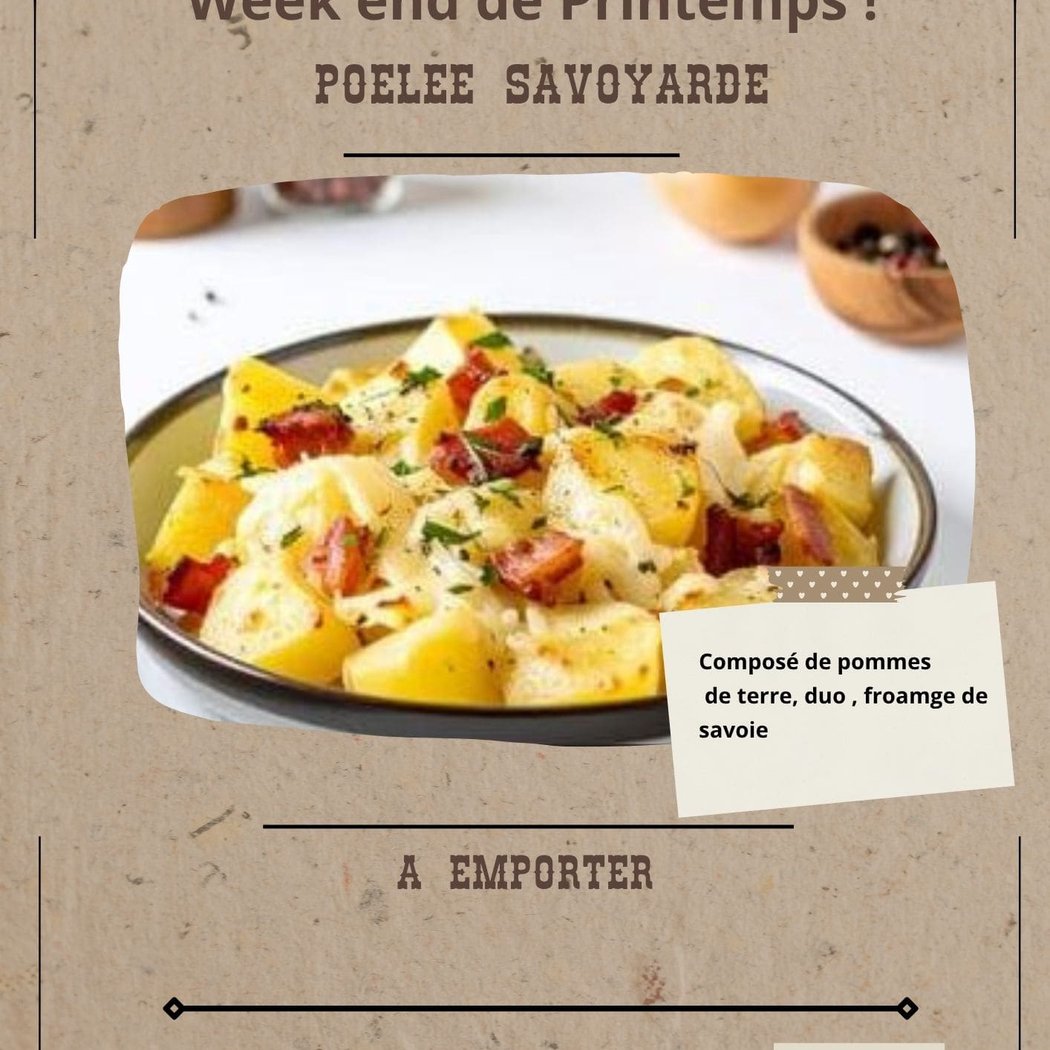 Poêlée Savoyarde 1