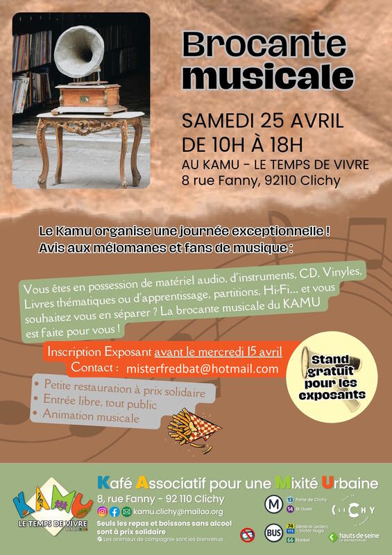 1ère brocante musicale 1