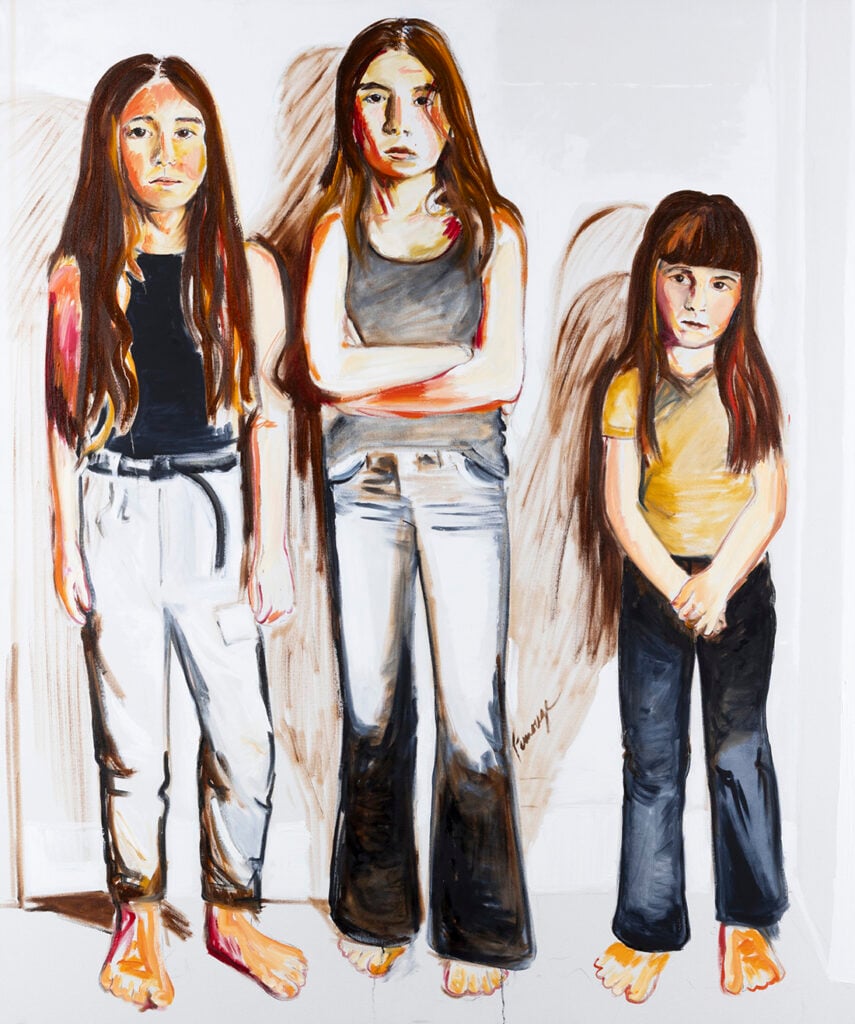 Three Girls – Christine Ferrouge 1