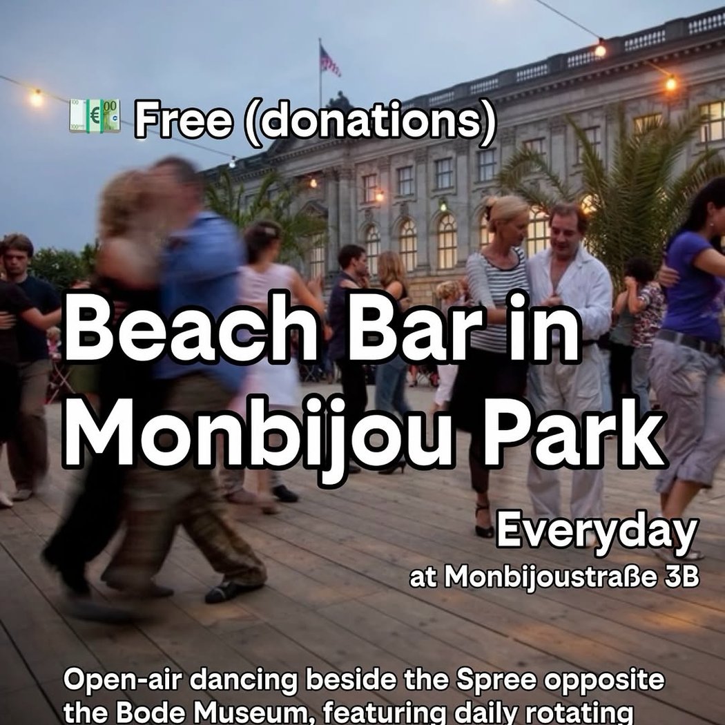 Open-air dancing