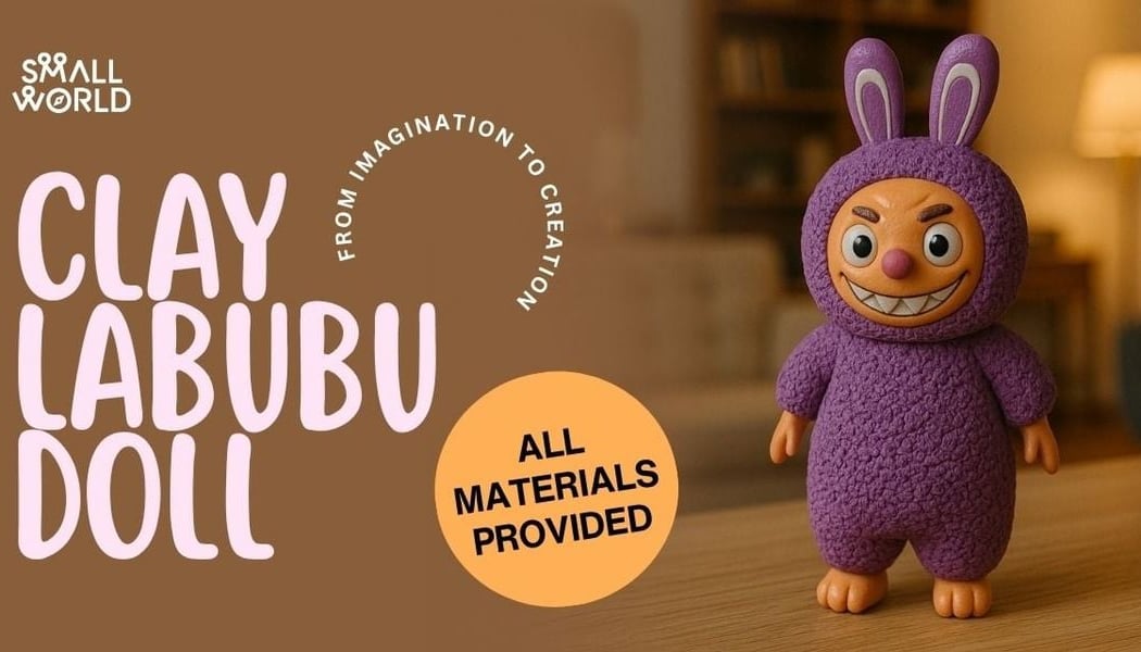 Clay Labubu Doll