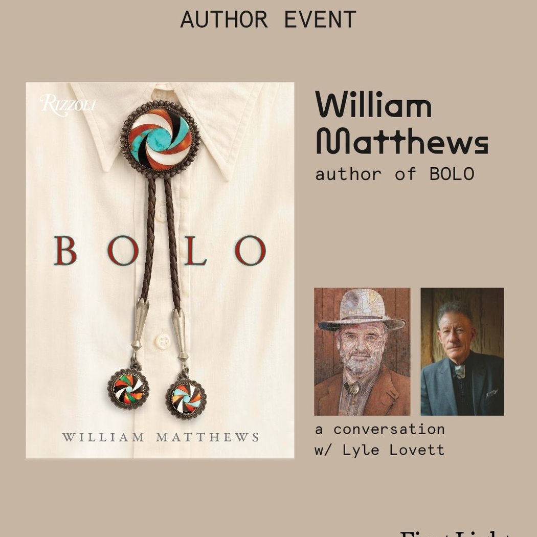 William Mathews w/ Lyle Lovett: Bolo: Design, Style, Heritage