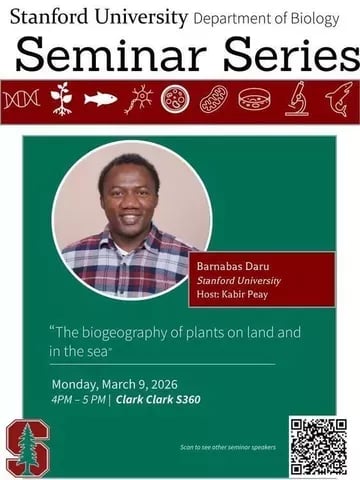 The biogeography of plants on land and in the sea 1