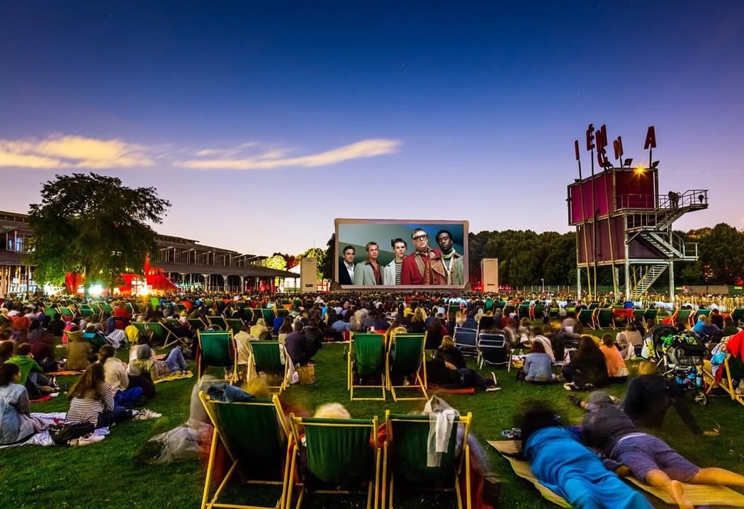 Cinéma en plein air de la Villette 1