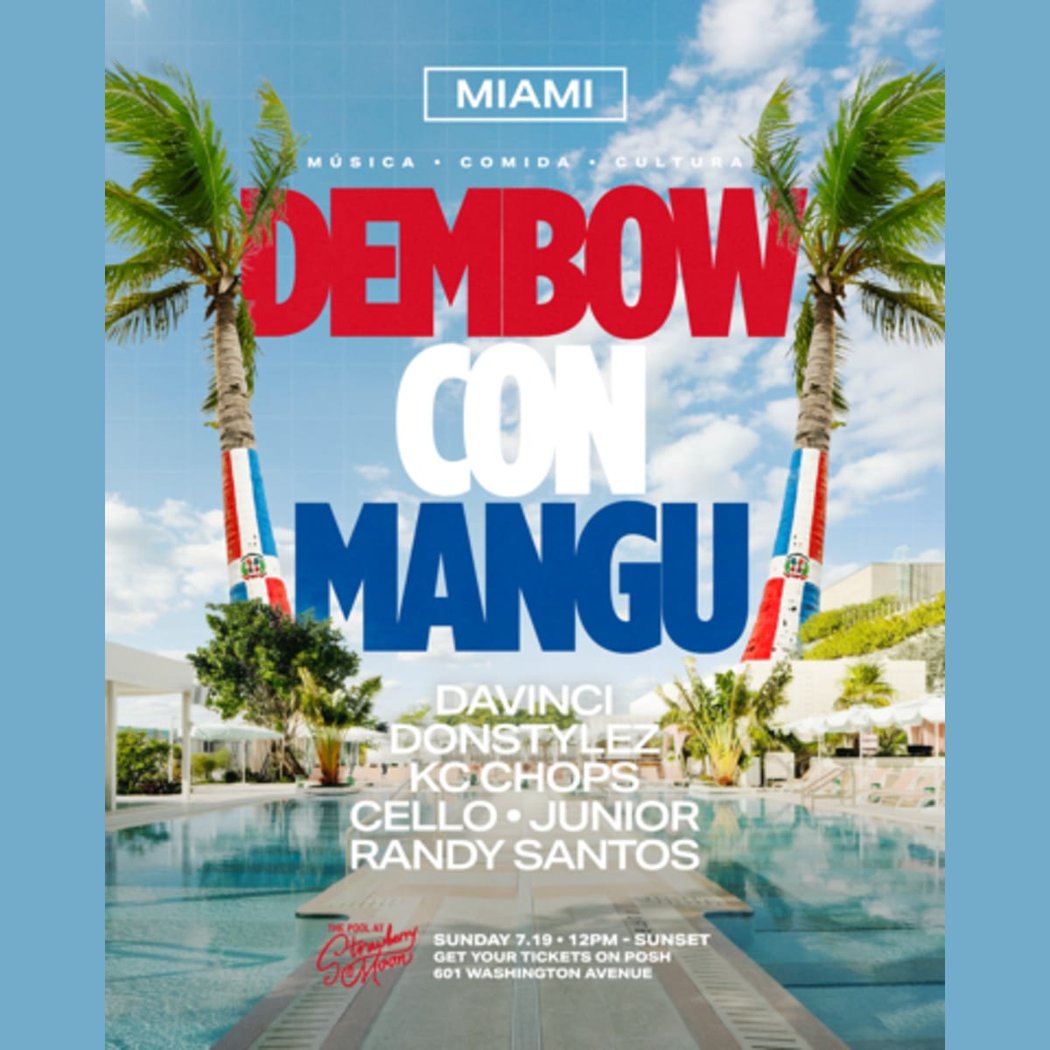 Dembow Con Mangu Pool Party 1