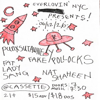 PUNXSUTAWNEY, FAKE POLLOCKS, FAT LADY SANG, NAT SHAHEEN