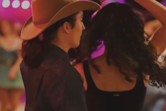 Partner Swing Dancing at Loretta's