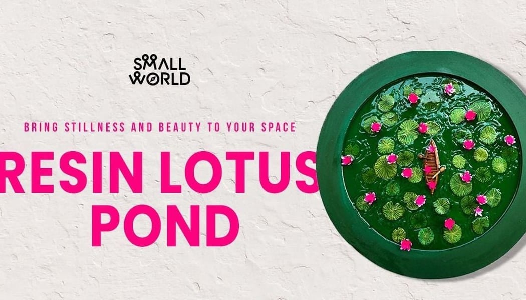 Resin Lotus Pond 1