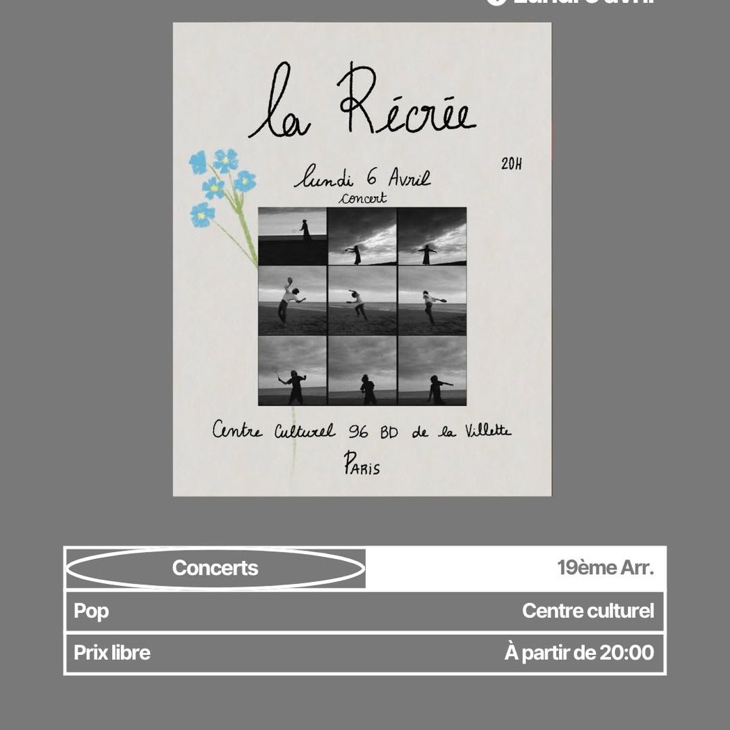 la Récrée concert 1