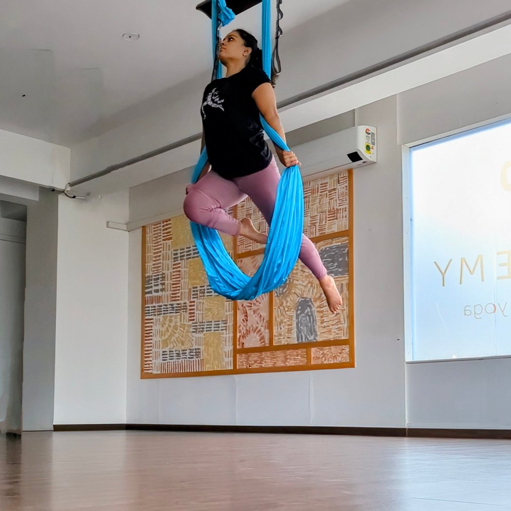 Aerial Yoga Experience for Beginners 1