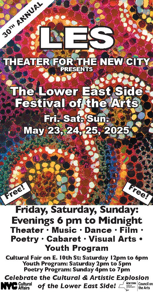 30th Annual Lower East Side Festival for the Arts 1