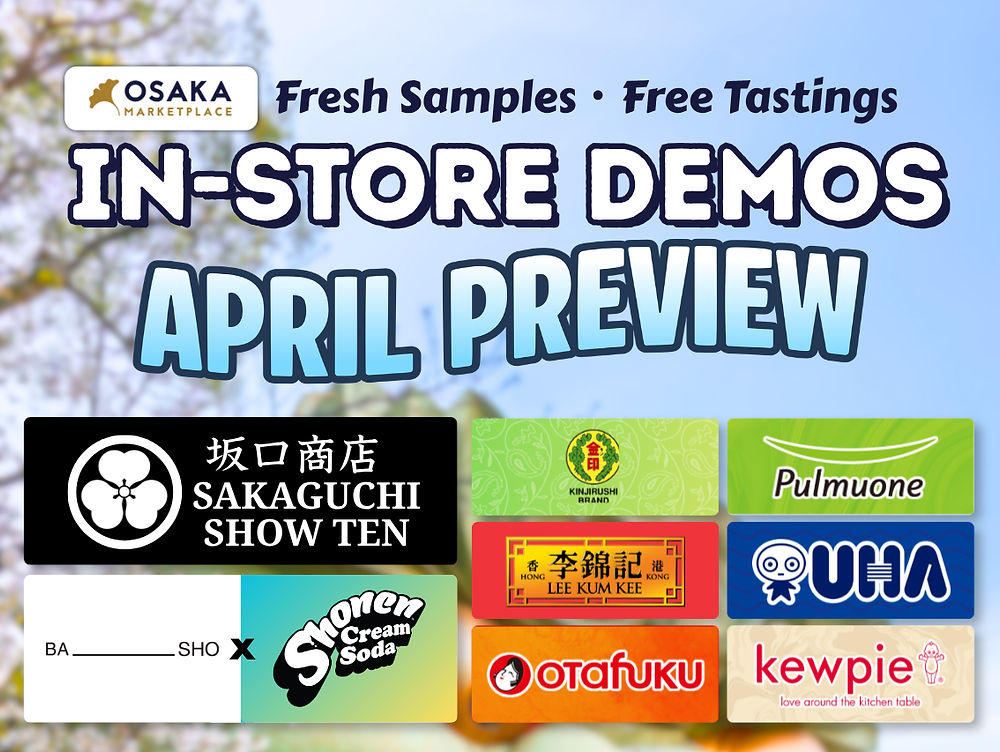 April In-Store Demos 1