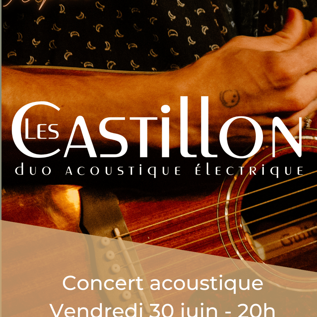 Concert acoustique Les Castillons 1