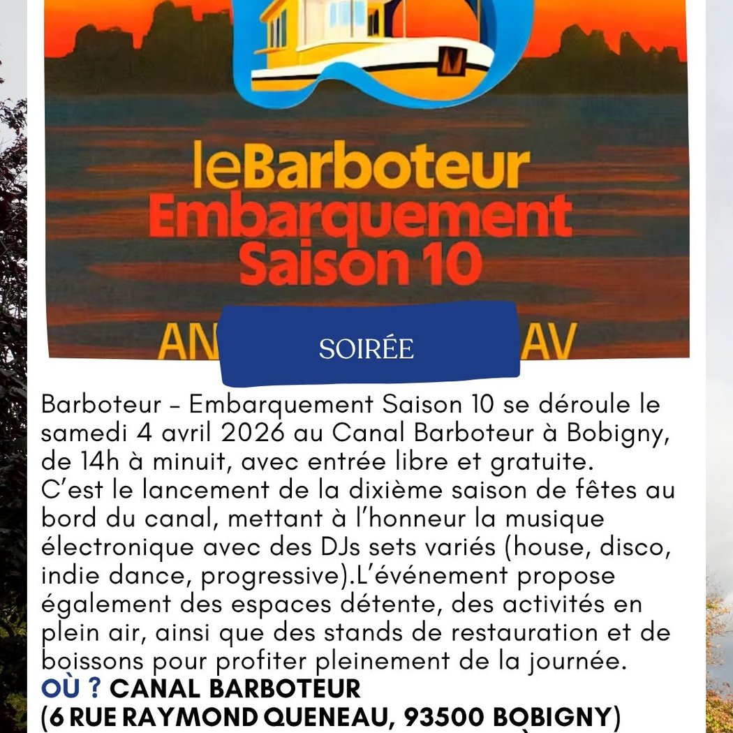Soirée Barboteur - Embarquement Saison 10 1