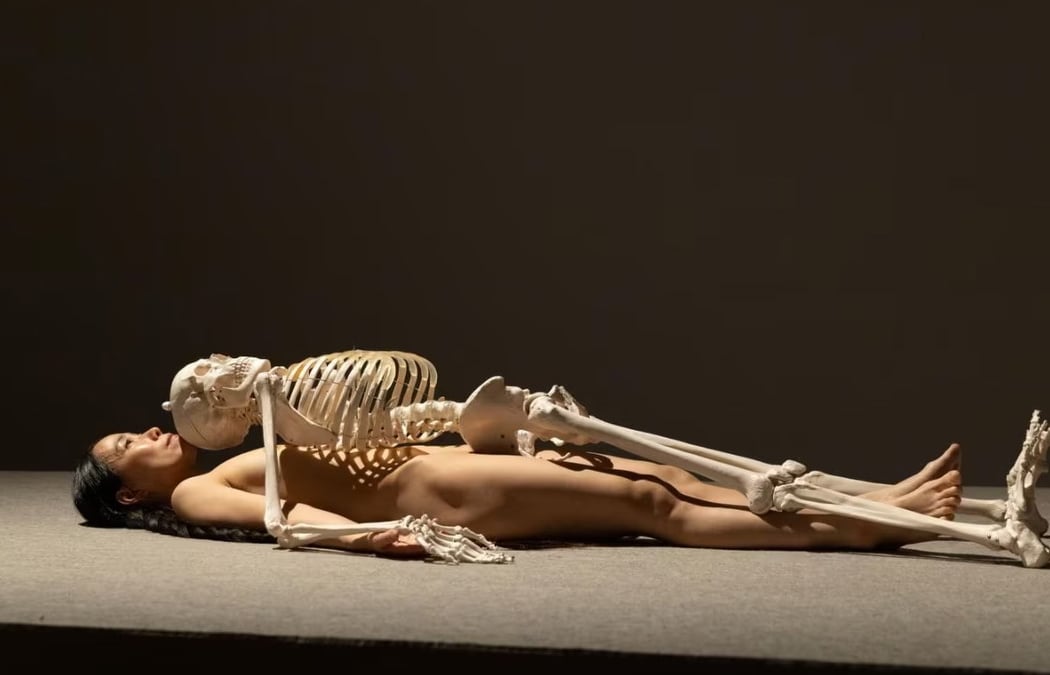 Nude with Skeleton | Marina Abramović: Balkan Erotic Epic. The Exhibition 1