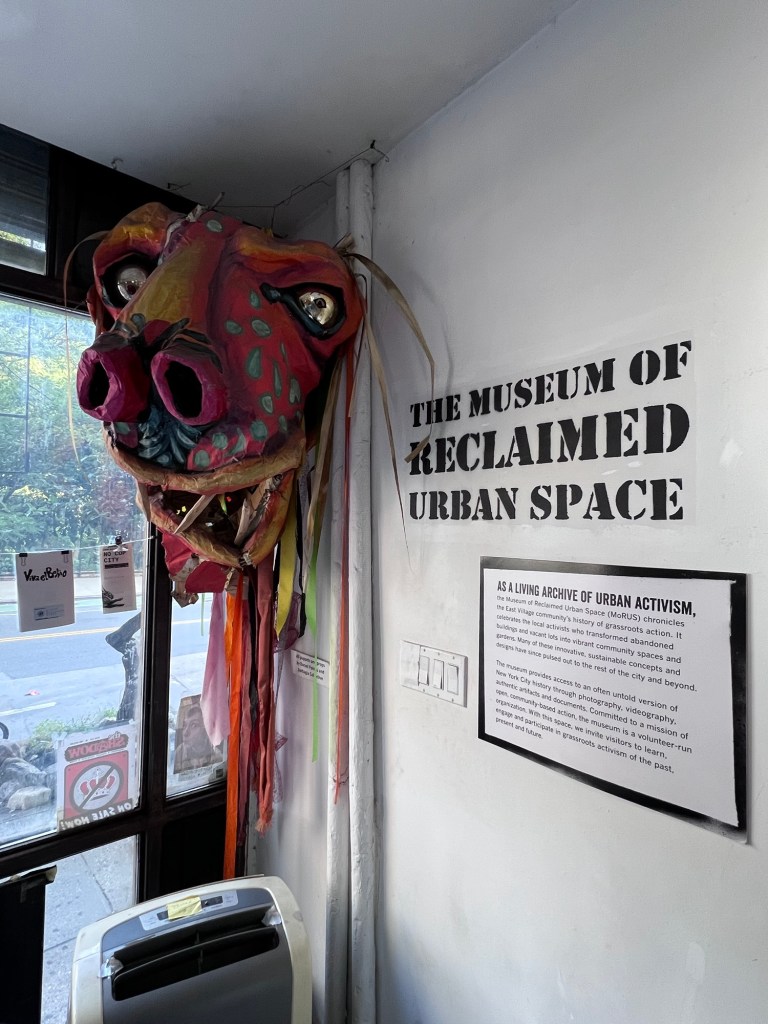 Museum of Reclaimed Urban Space (MoRUS) 1