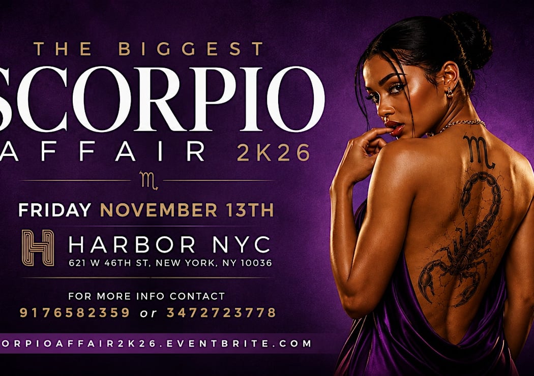 The Biggest Scorpio Affair 2k26 - NYC Scorpio Celebration 1