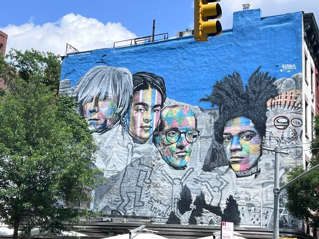 Kobra's Mount Rushmore Mural 2