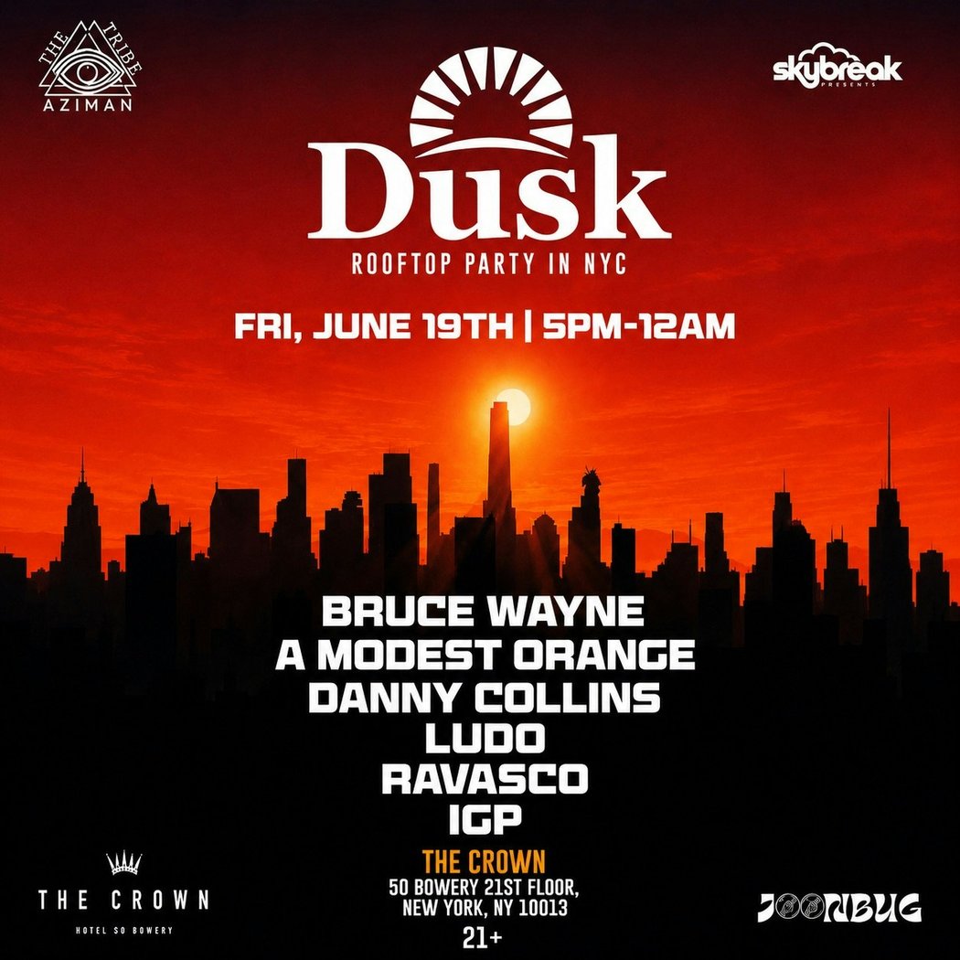 The Crown: Dusk Sunset Open Air Rooftop Party 1