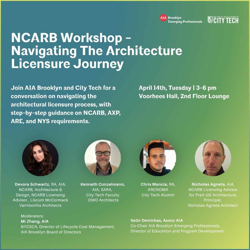 NCARB Workshop - Navigating the Licensure Journey 1