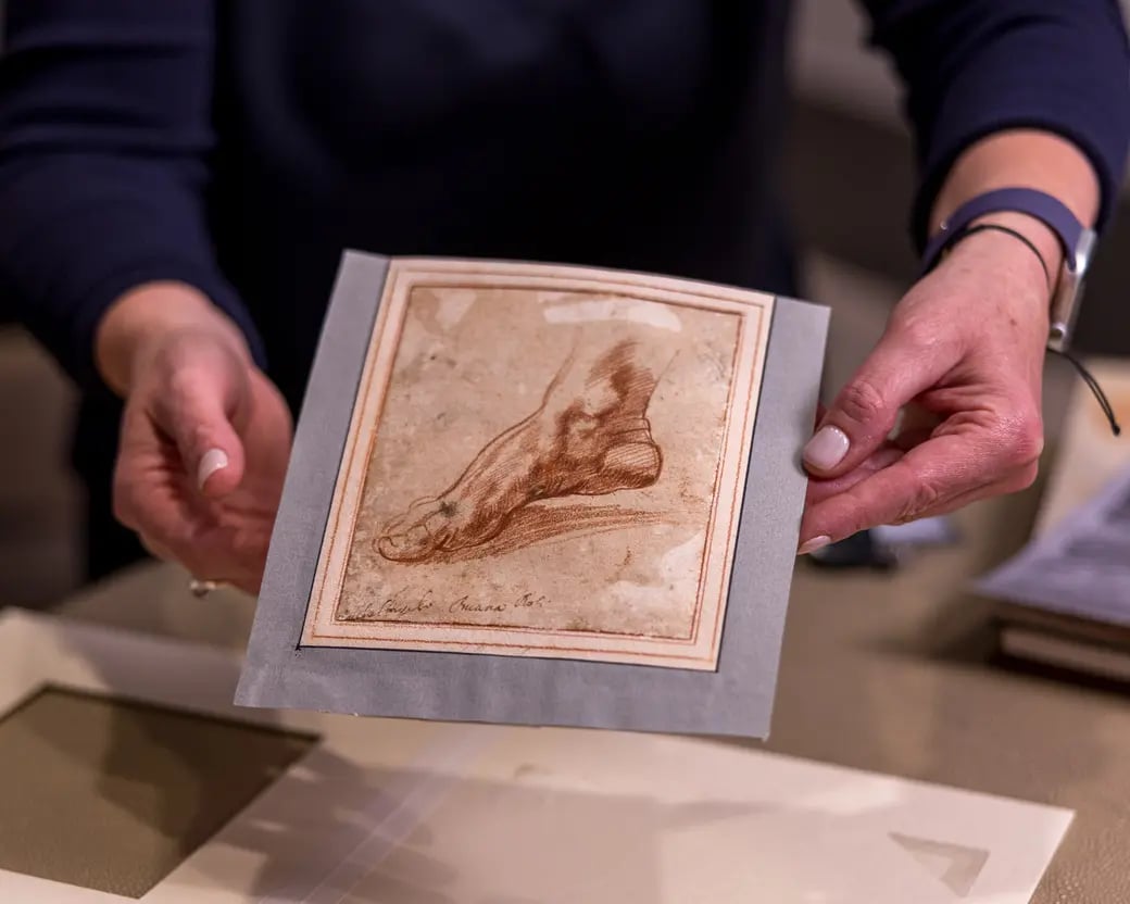 Rare Sistine Chapel Drawing Exhibition 3