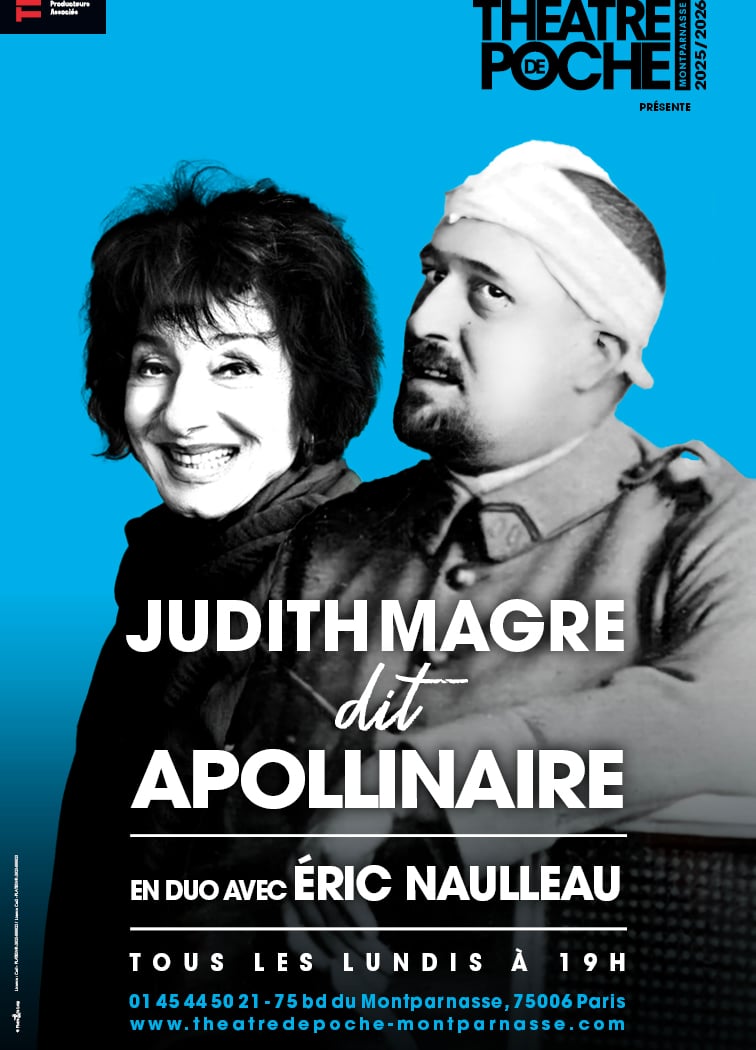 Judith Magre dit Apollinaire en duo avec Eric Naulleau 1
