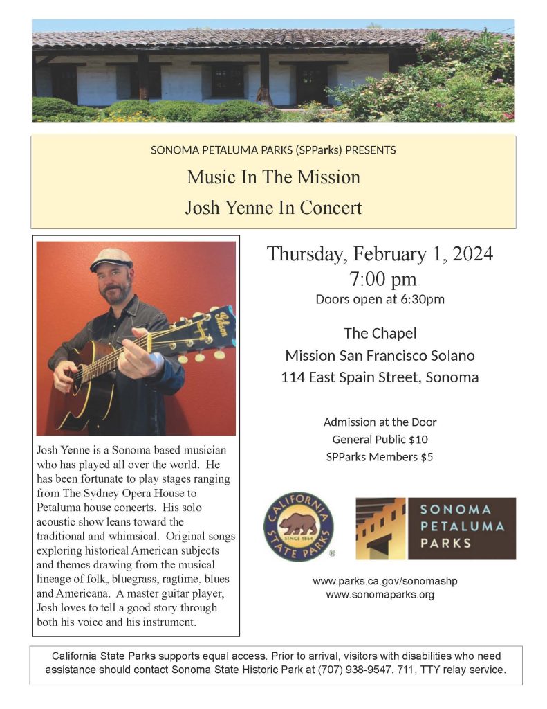 Music in the Mission – Josh Yenne 1