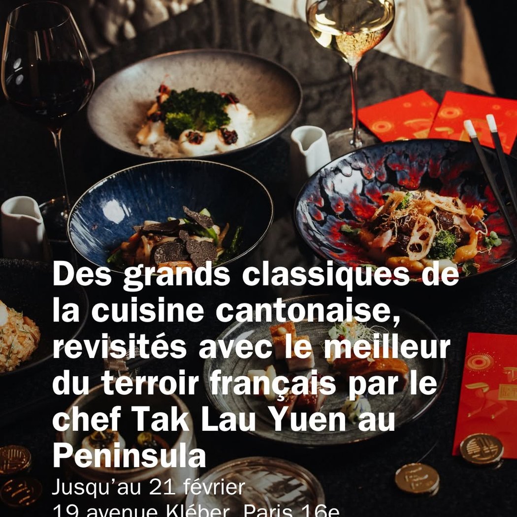 Grands classiques de la cuisine cantonaise revisités par le chef Tak Lau Yuen 1